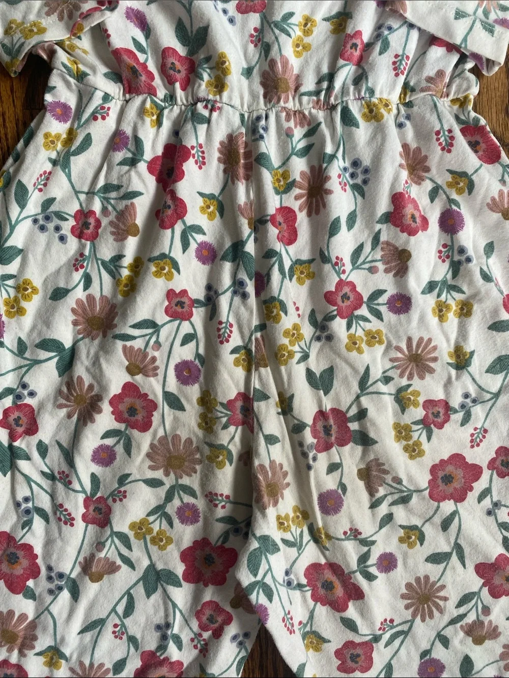 Alice+Ames floral long sleeve wide leg jumpsuit, size 10. Great, used condition